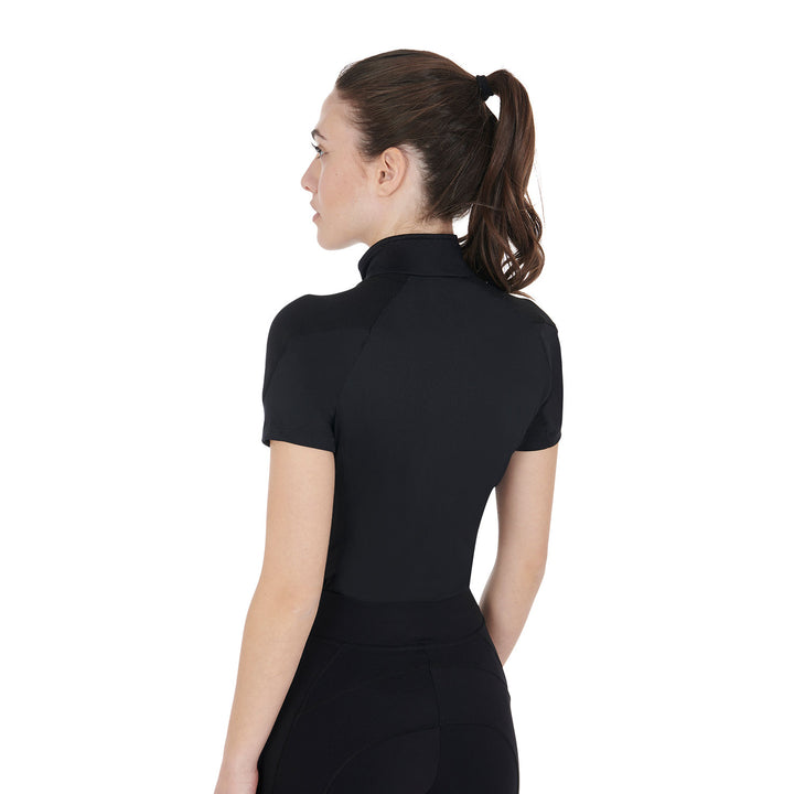 Women's slim fit short sleeve base layer