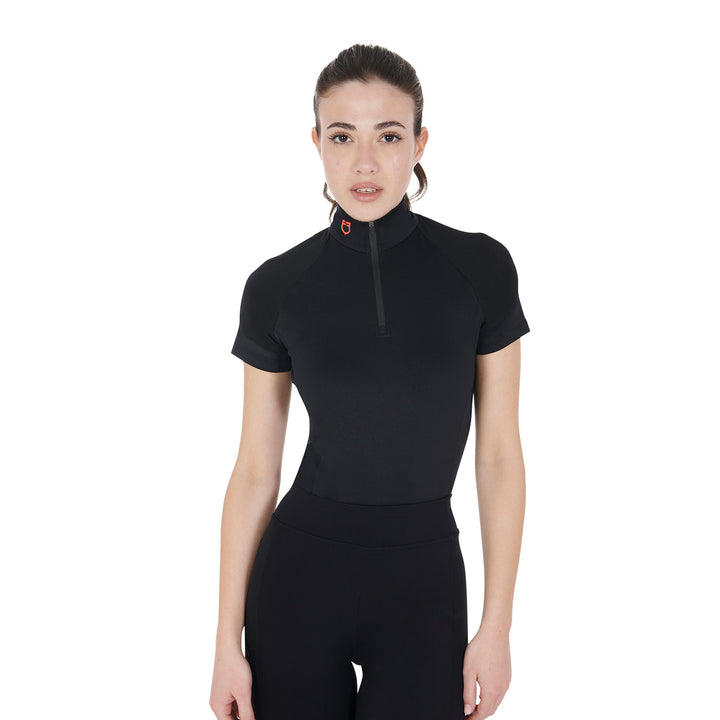 Women's slim fit short sleeve base layer