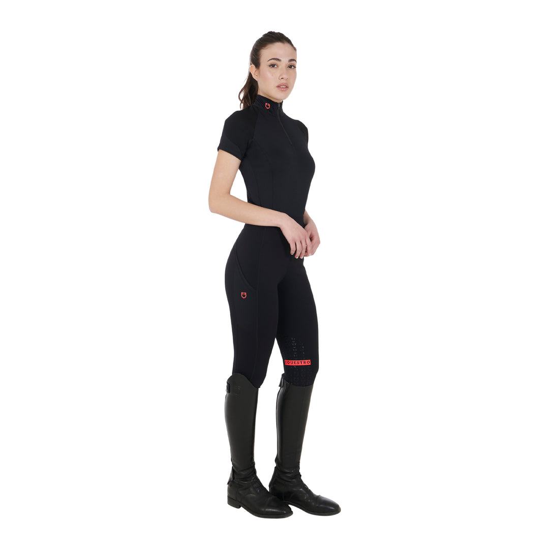 Women's slim fit short sleeve base layer