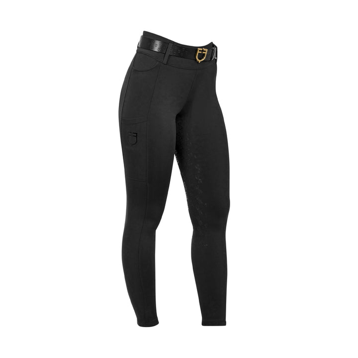 Women's high-waisted leggings with belt loops