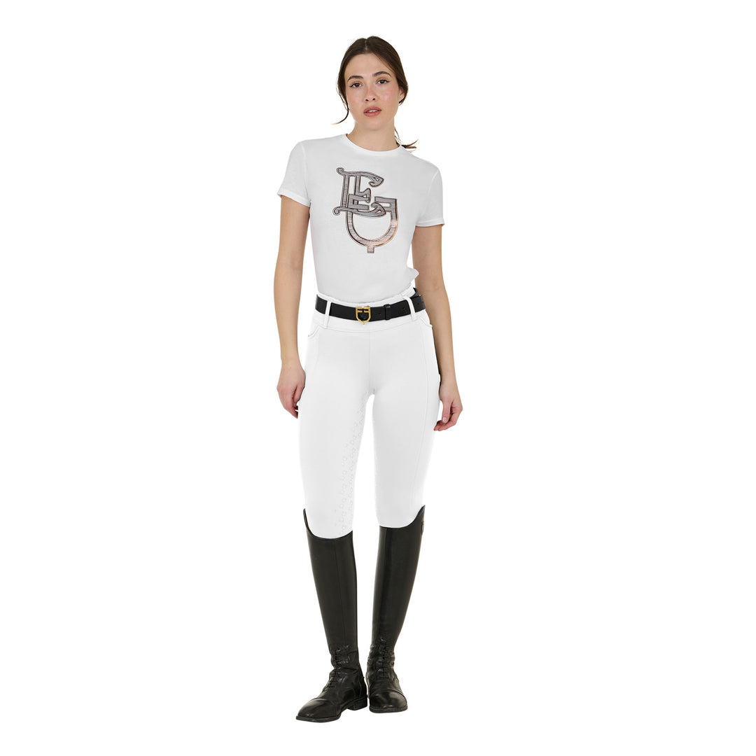 Women's high-waisted knee grip breeches