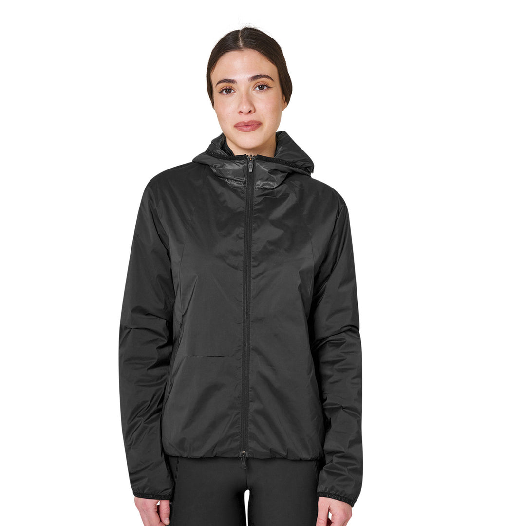 Women's Softshell Jacket Foldable Line - Black