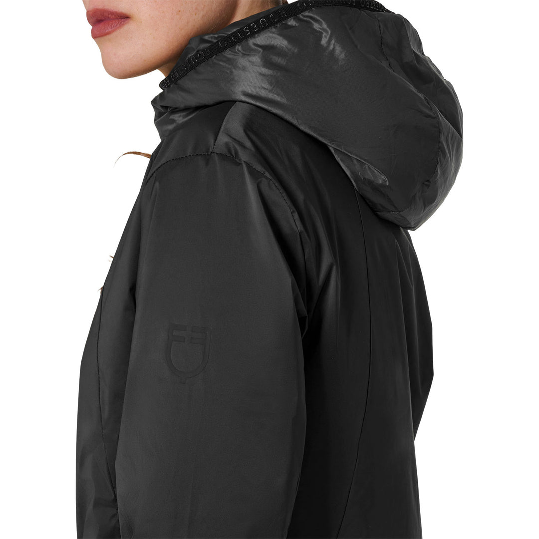 Women's Softshell Jacket Foldable Line - Black