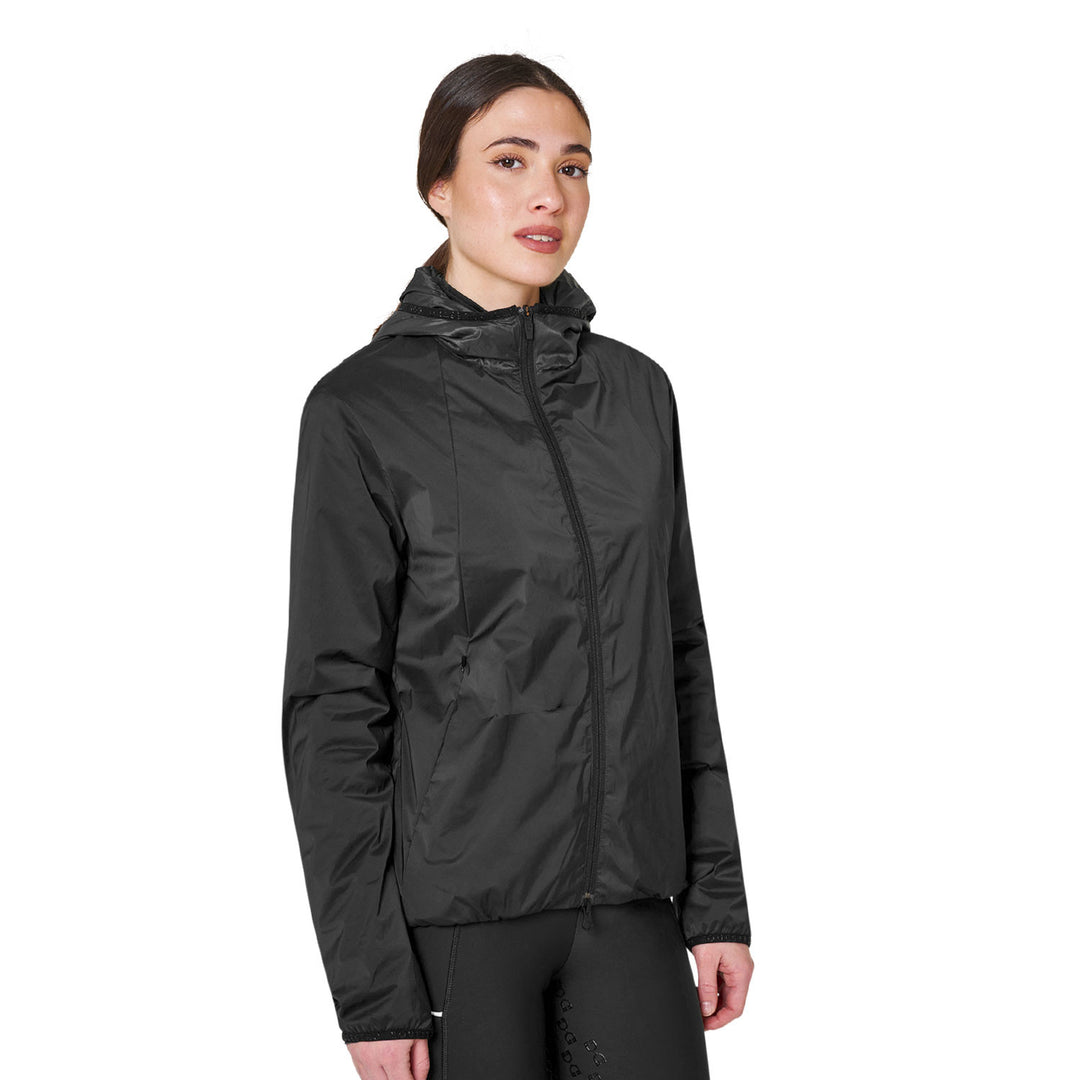 Women's Softshell Jacket Foldable Line - Black