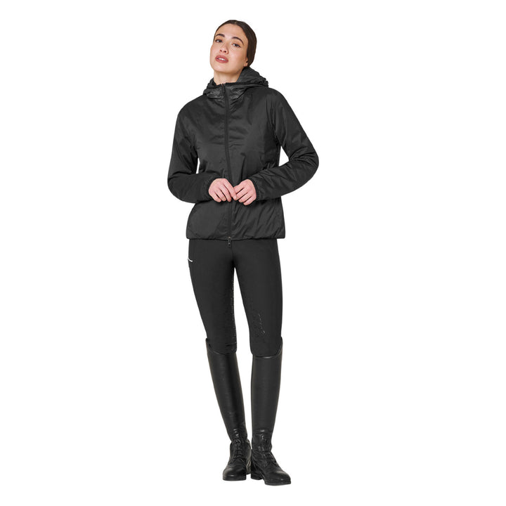 Women's Softshell Jacket Foldable Line - Black