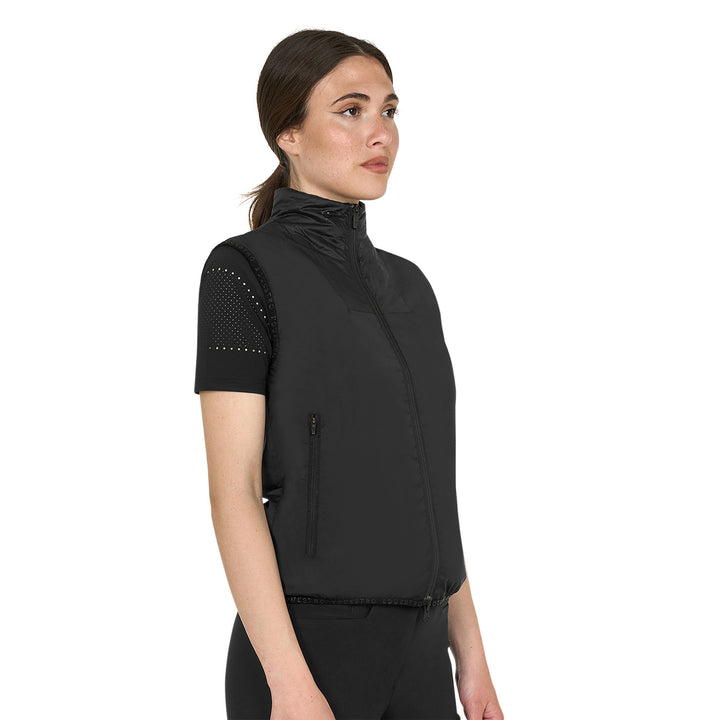 Women's Vest Foldable Line - Black