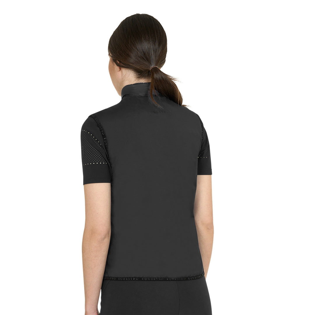 Women's Vest Foldable Line - Black
