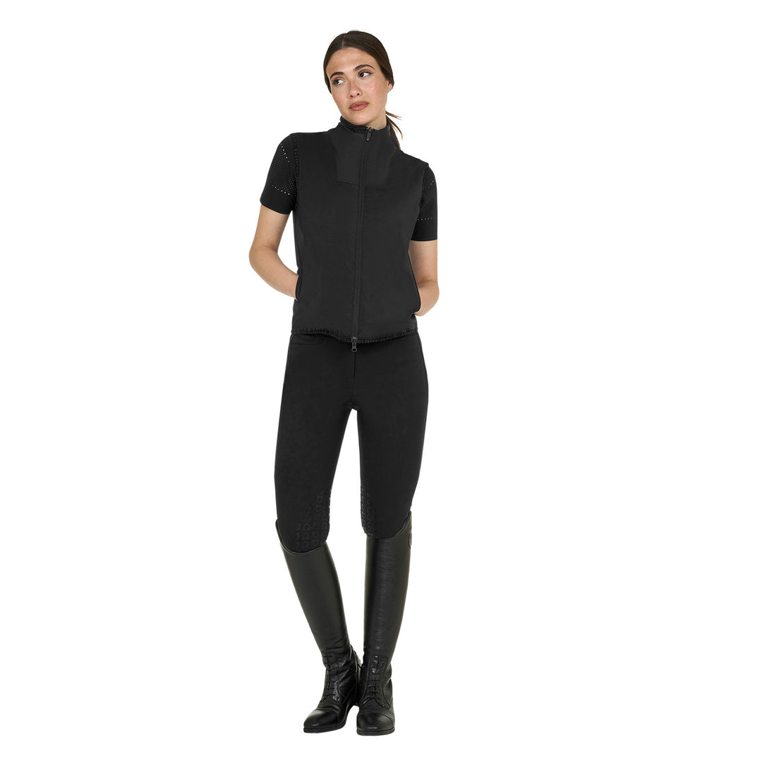 Women's Vest Foldable Line - Black