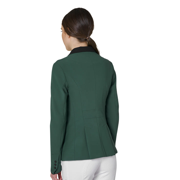 Women's Competition Jacket With Zip And Buttons - Pine Grove
