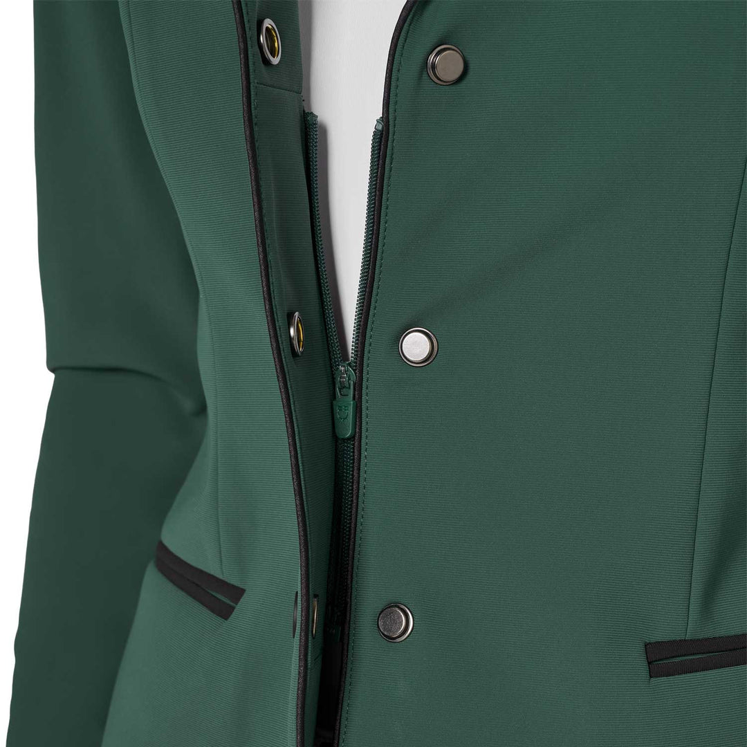 Women's Competition Jacket With Zip And Buttons - Pine Grove