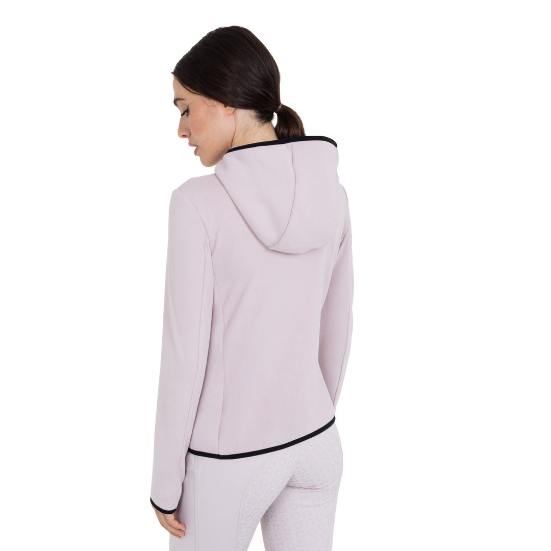 Women's Fleece Zip-up Sweatshirt - Hushed Violet
