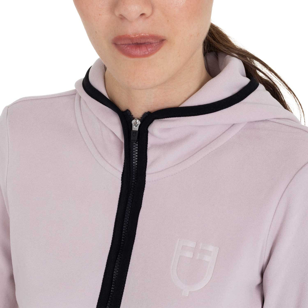 Women's Fleece Zip-up Sweatshirt - Hushed Violet