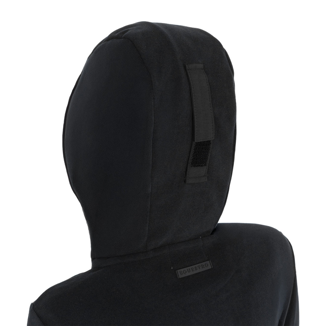 Women's Fleece Zip-up Sweatshirt - Black
