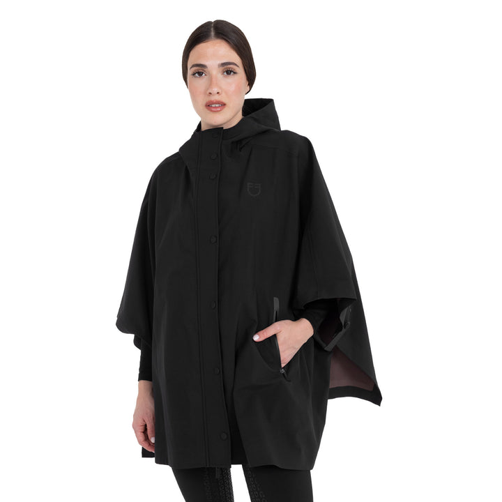 Women's Technical Rain Cape - Black
