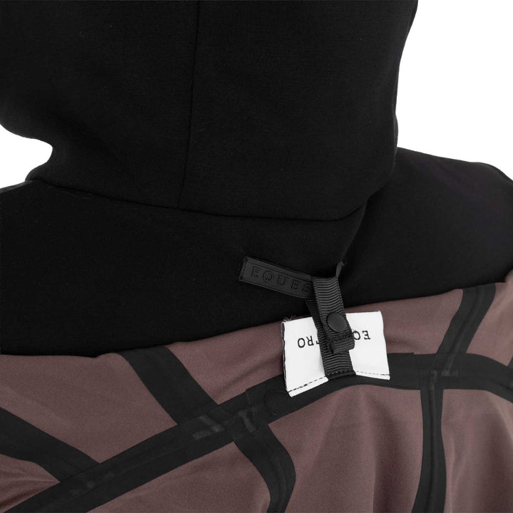 Women's Long Softshell With Rear Opening - Black