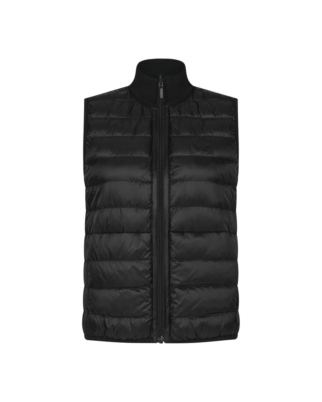 Flower Down Reversible light Down Vest Female