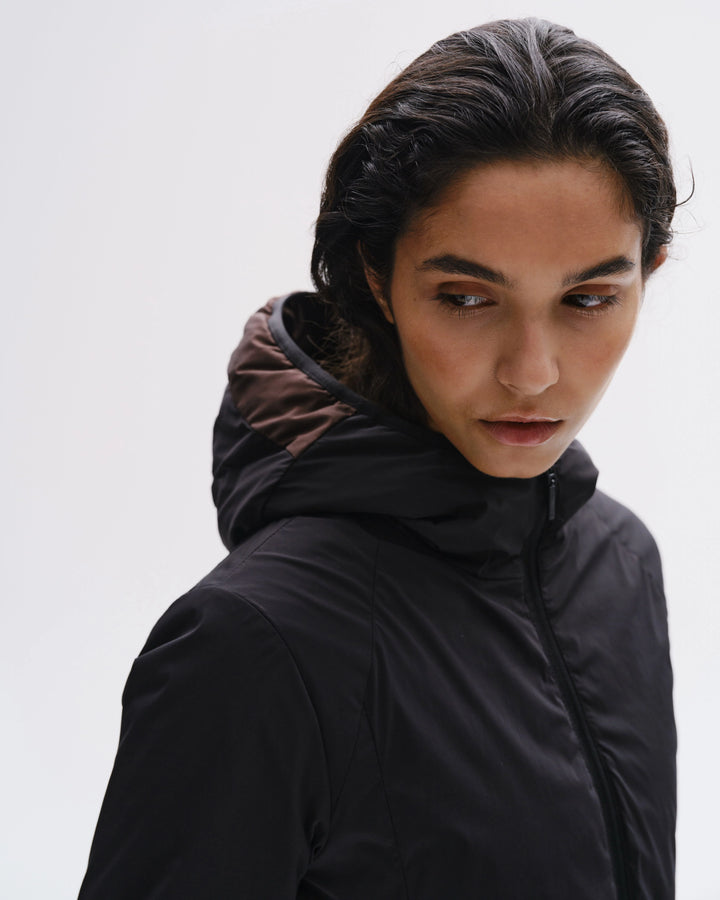 Hot L2 Thermo Reversible Light Down Jacket Female