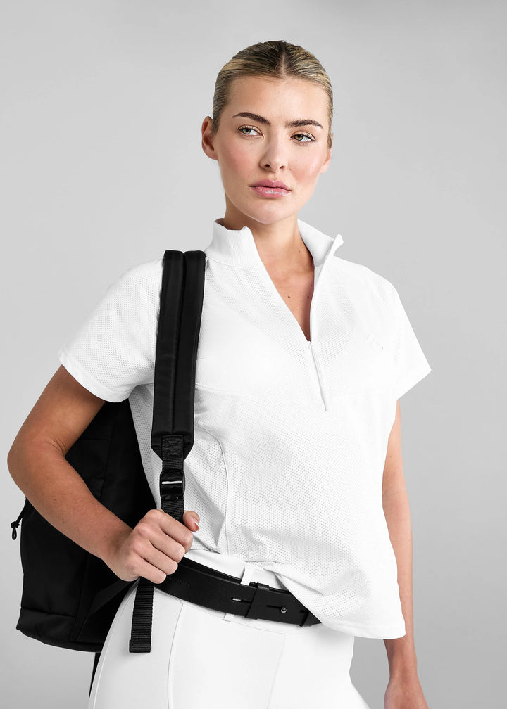 Short Sleeves Mesh Shirt
