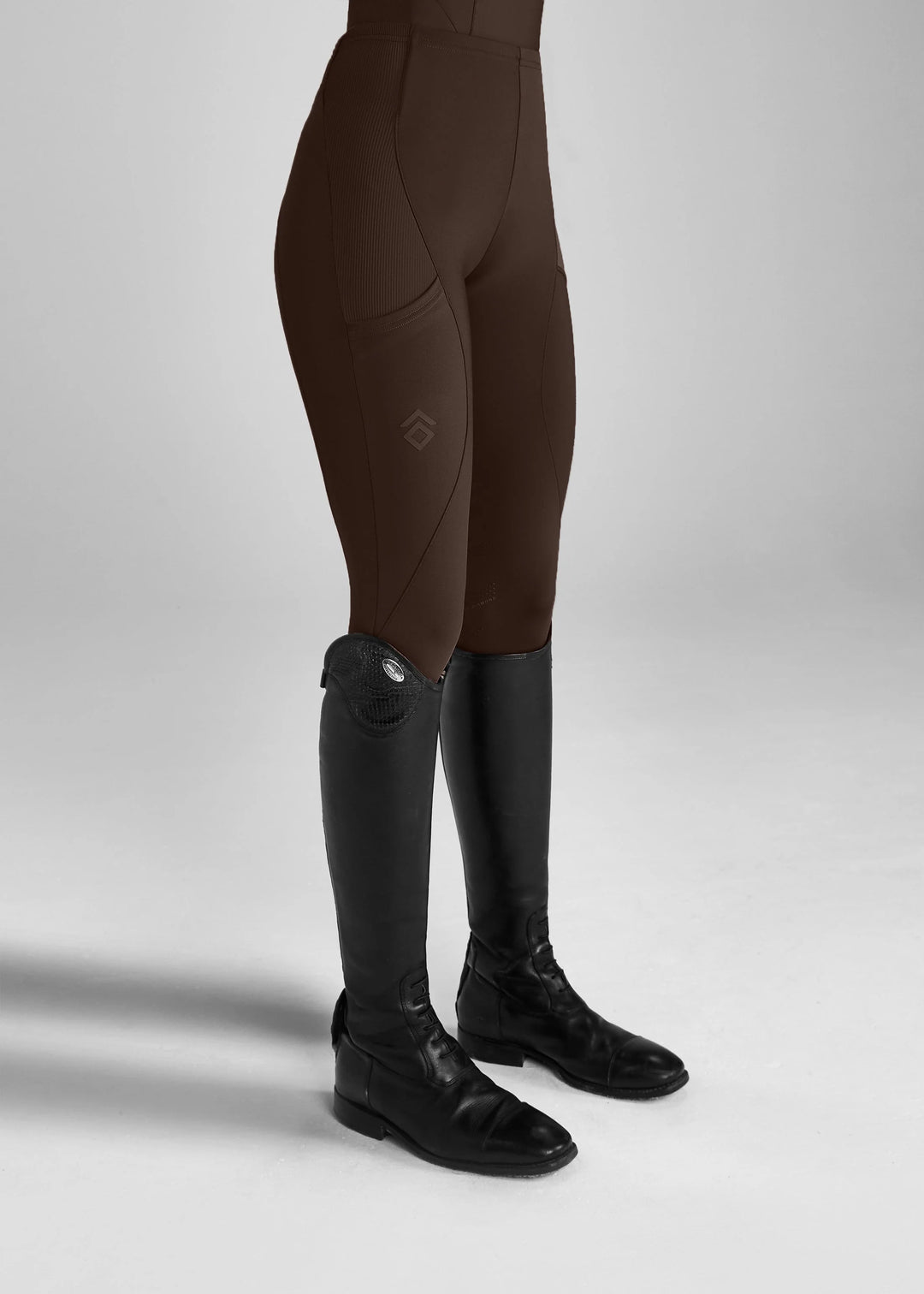 Core leggings knee grip