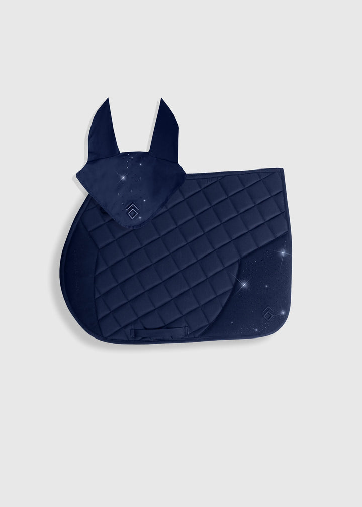 Crystal Jump Saddle Pad Set