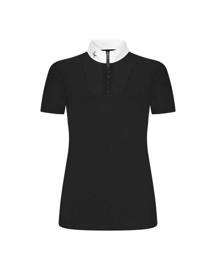Center Line Mesh Competition Polo Short Sleeves