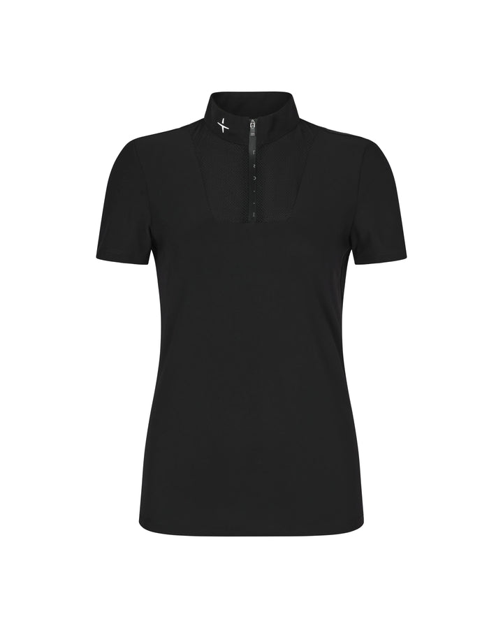 Center Line Mesh Training Polo Short Sleeves