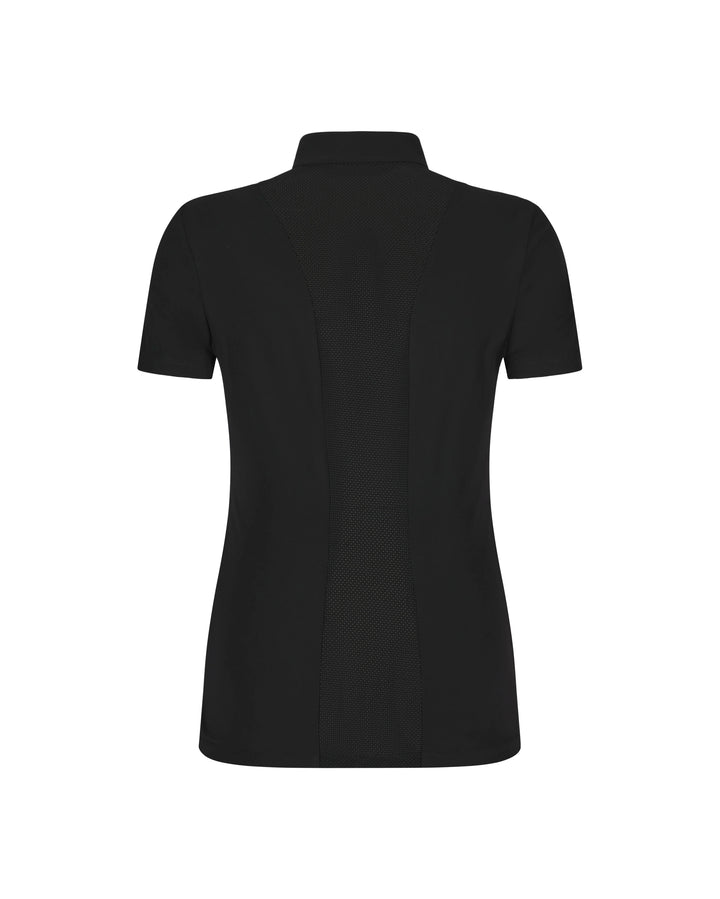 Center Line Mesh Training Polo Short Sleeves