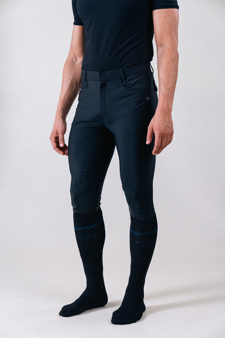 Breeches knee grip
