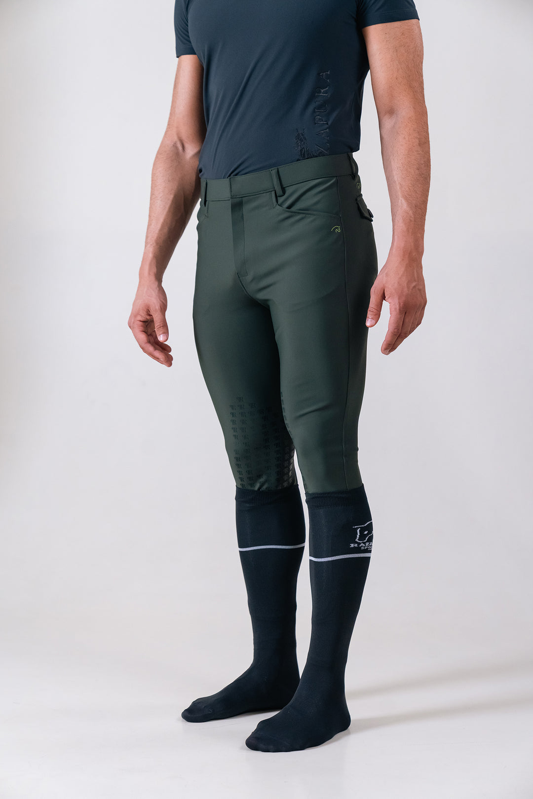 Breeches knee grip