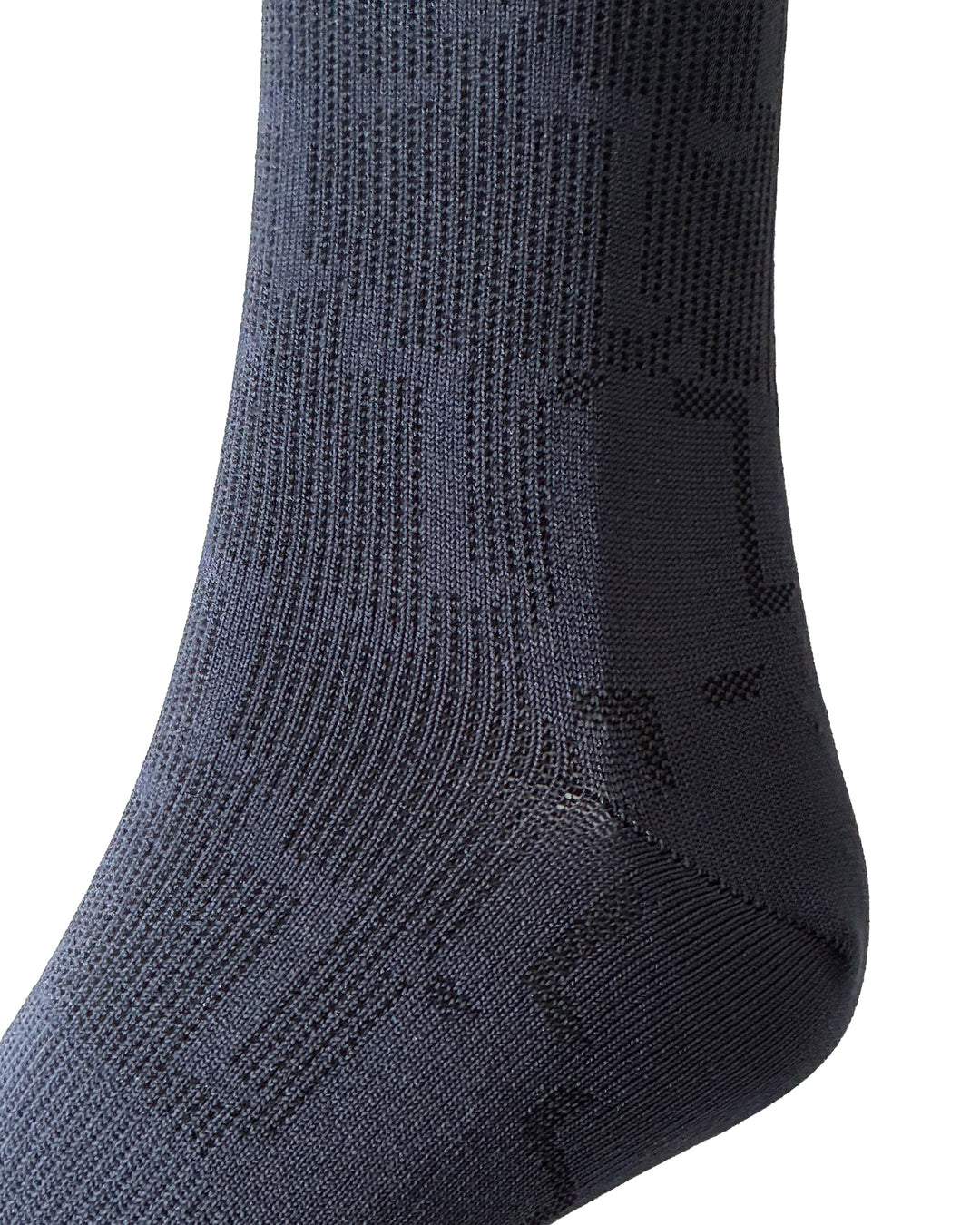 T-Pattern Riding Sock 3 Pack - Navy Blue