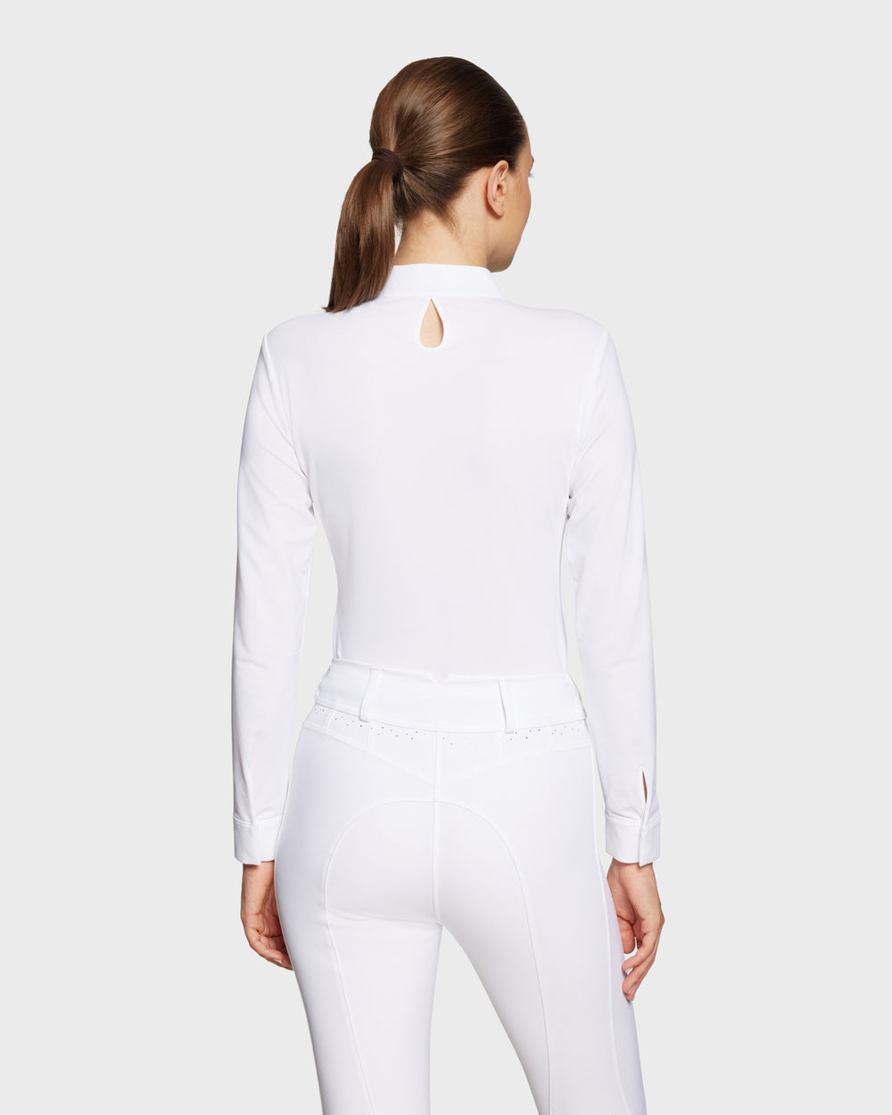 Samshield Aloise Long Sleeve Competition Shirt - White