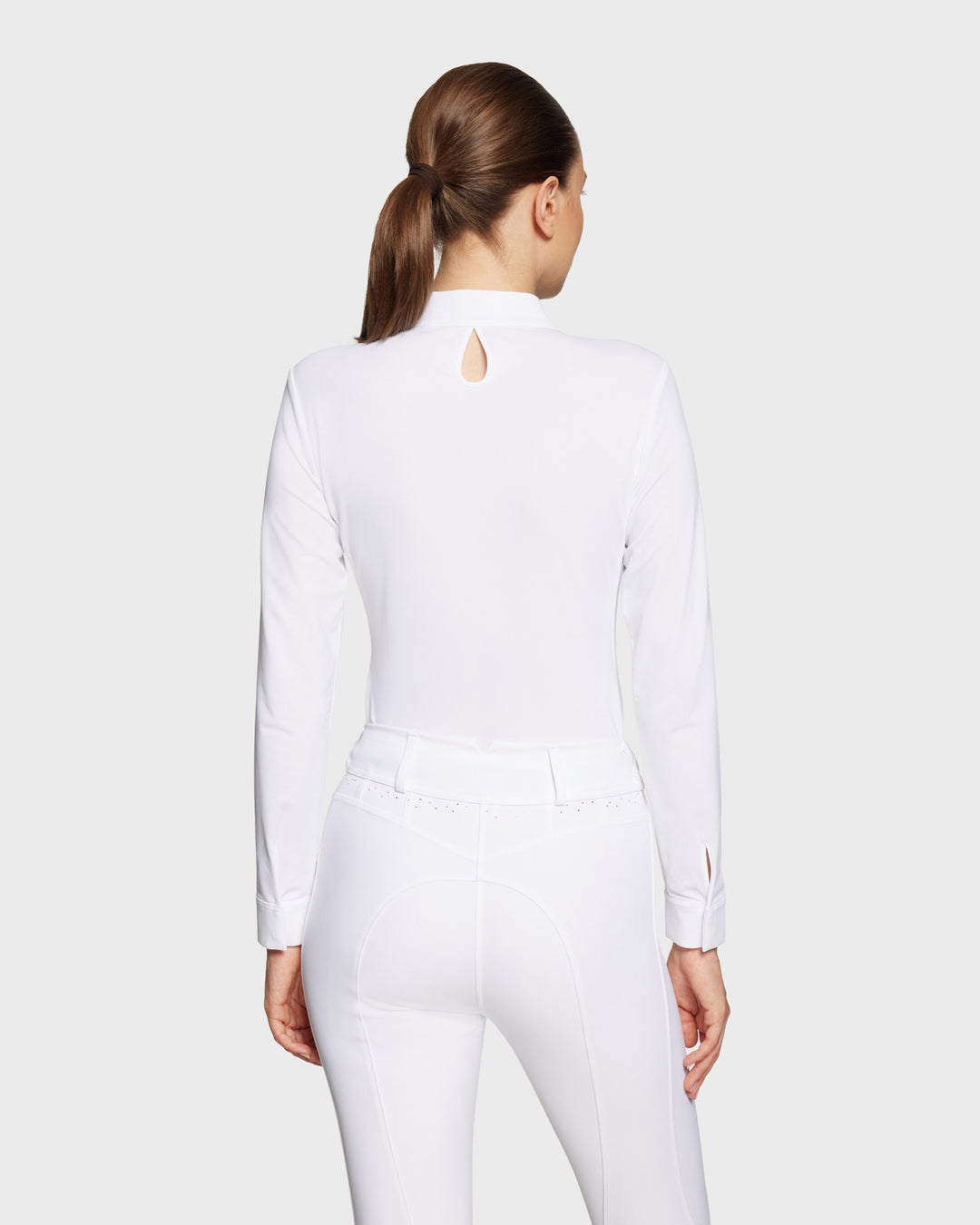 Samshield Aloise Long Sleeve Competition Shirt - White