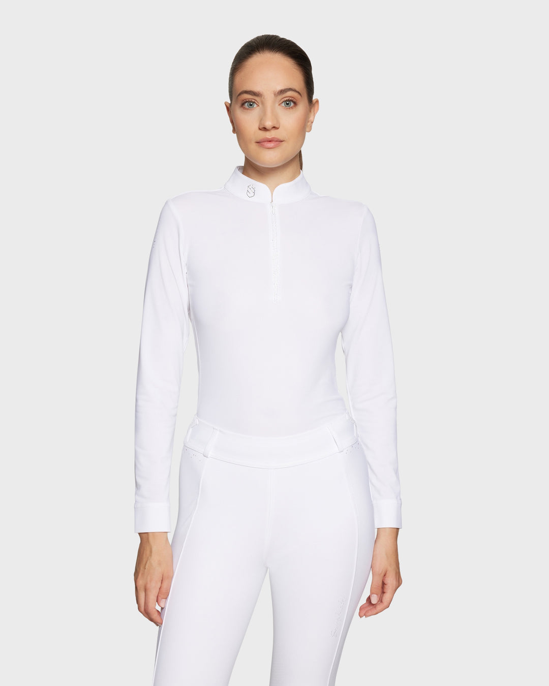Samshield Aloise Long Sleeve Competition Shirt - White