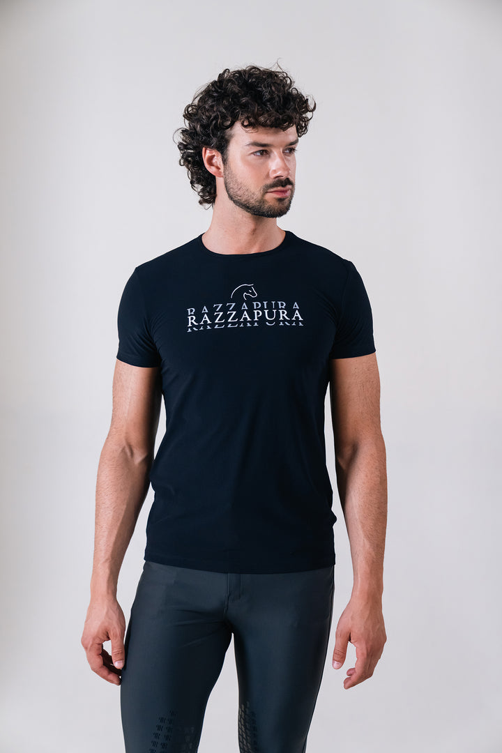 T-shirt short sleeves round neck