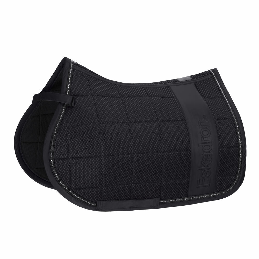 BIG SQUARE MESH CRYSTAL REFLEXX saddle pad