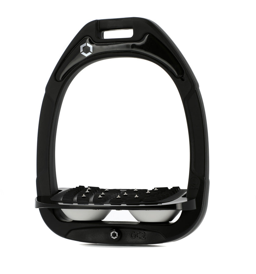 Stirrups Green Composite IUG with Black Platform - Black / Black / White