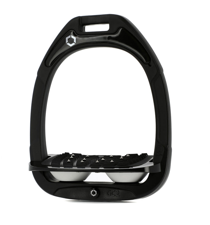 Stirrups Green Composite IUG with Black Platform - Black / Black / White