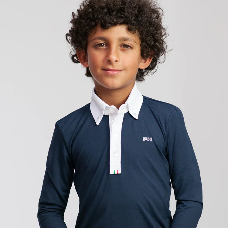 Toby polo shirt long sleeves kids
