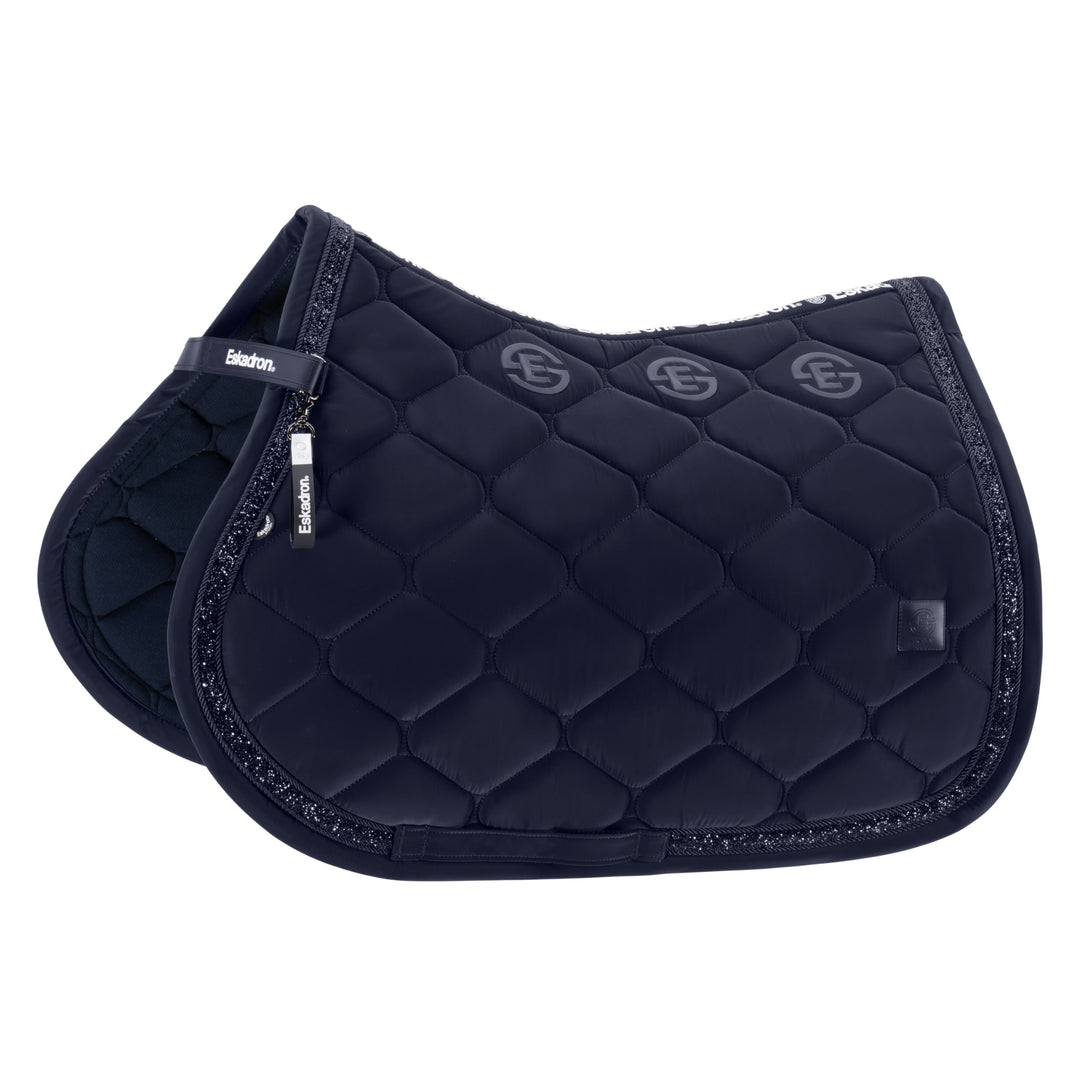 Eskadron Saddle Cloth Silk Jewel Dynamic - Navy