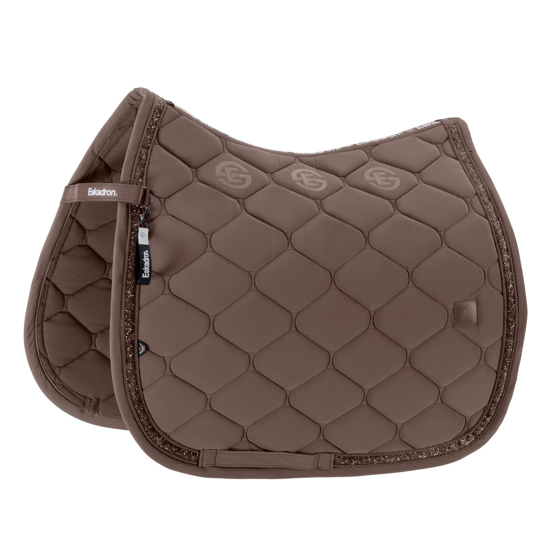 Eskadron Saddle Cloth Silk Jewel Dynamic - Powdertaupe
