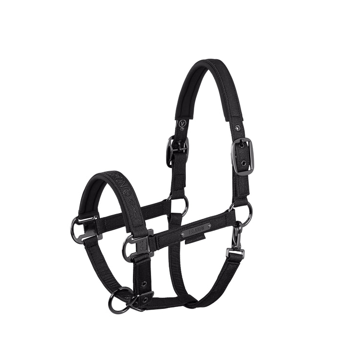 Headcollar Sparkle Double Pin Platinum 26