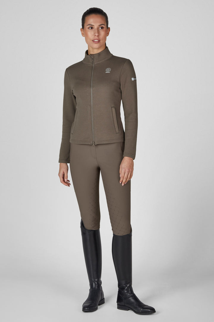 Eskadron Shirt Zip Fleece Dynamic - Powdertaupe