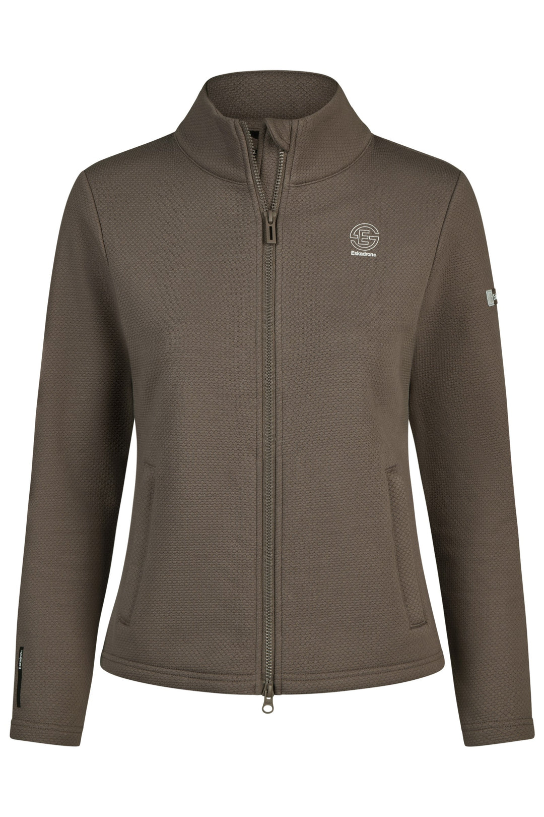 Eskadron Shirt Zip Fleece Dynamic - Powdertaupe