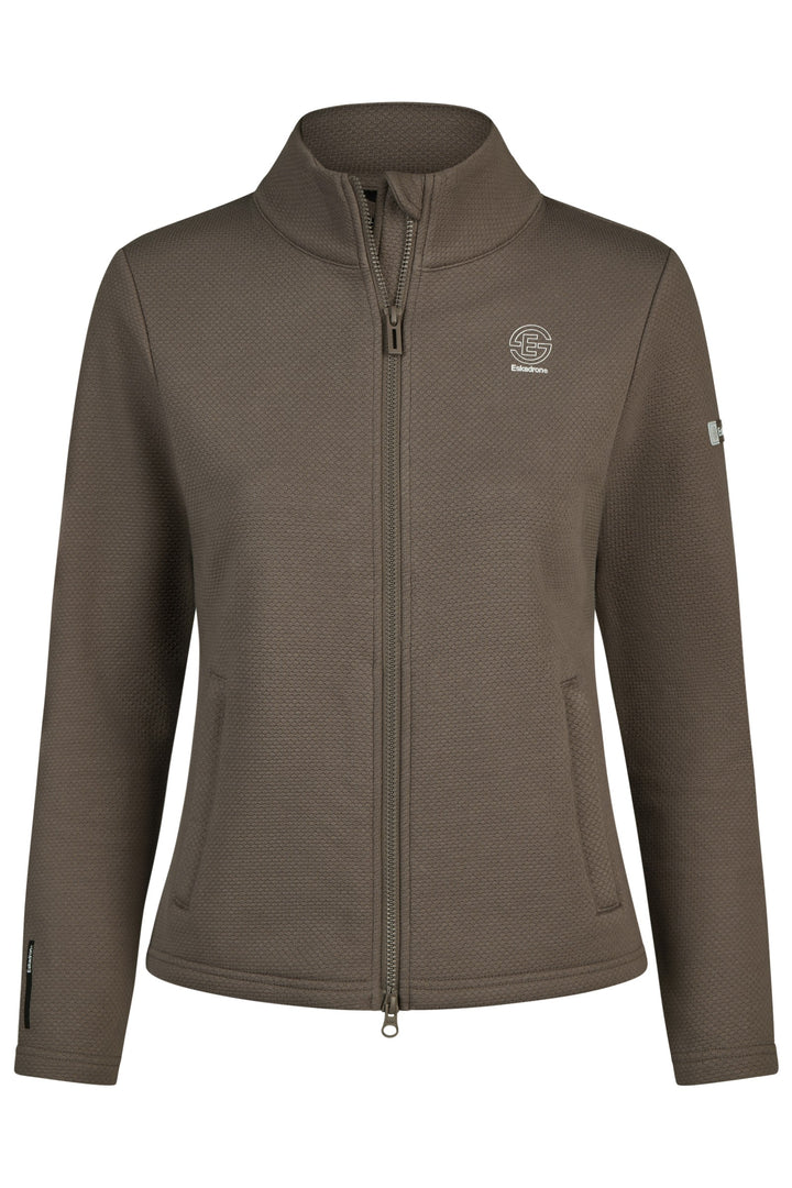 Eskadron Shirt Zip Fleece Dynamic - Powdertaupe