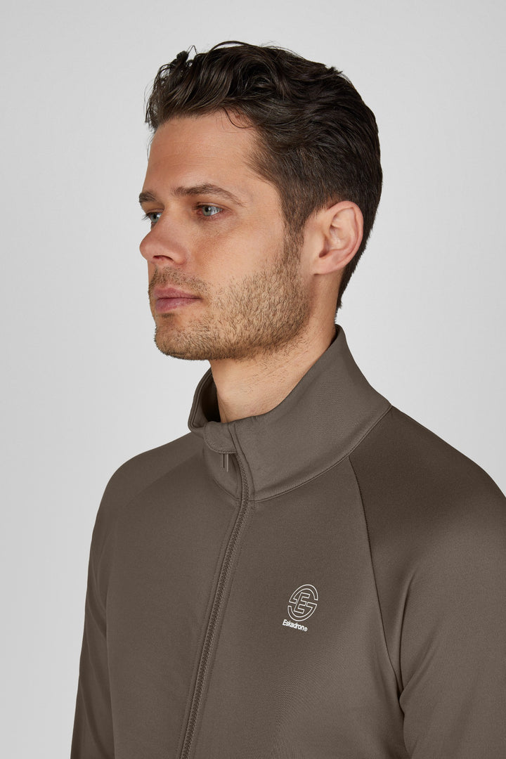 Eskadron Shirt Zip Male Dynamic - Powdertaupe