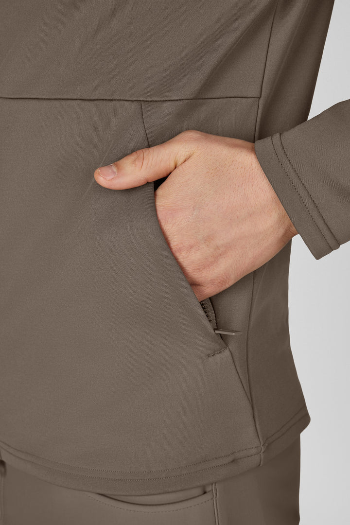 Eskadron Shirt Zip Male Dynamic - Powdertaupe