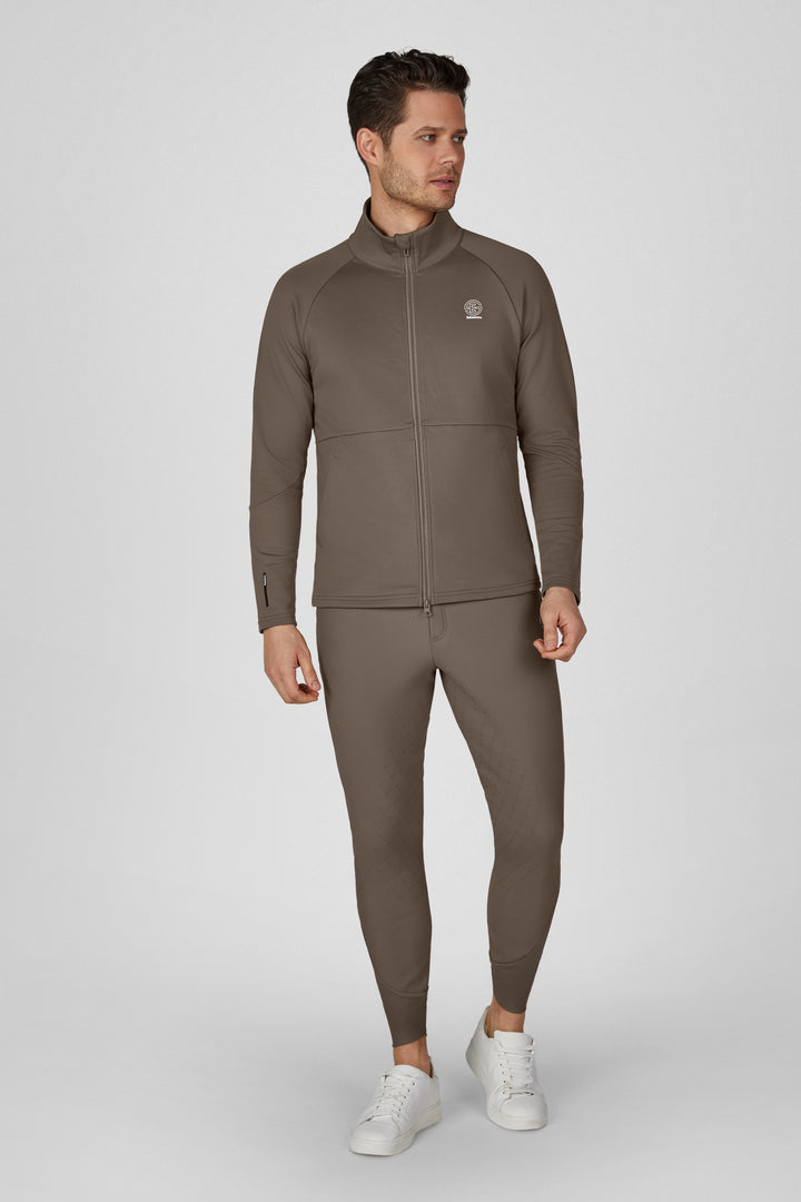 Eskadron Shirt Zip Male Dynamic - Powdertaupe