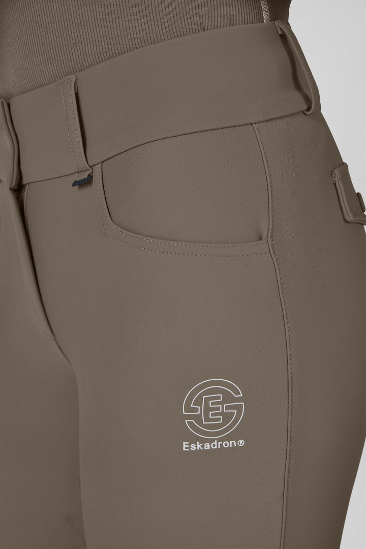 Eskadron Riding Breeches Full Grip Dynamic - Powdertaupe