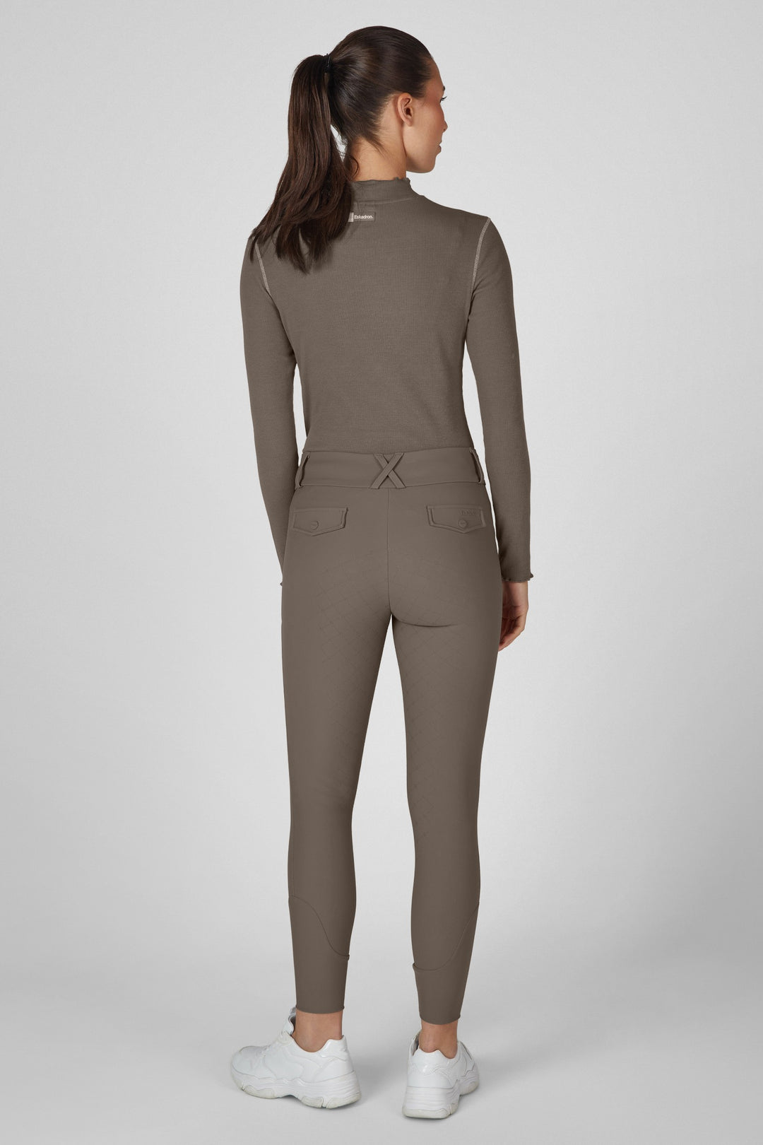 Eskadron Riding Breeches Full Grip Dynamic - Powdertaupe