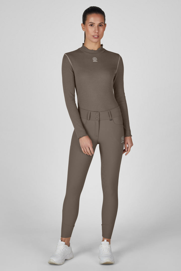 Eskadron Riding Breeches Full Grip Dynamic - Powdertaupe
